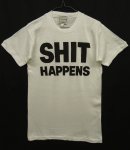 画像: 80'S SHIT HAPPENS パキ綿 シングルステッチ Tシャツ ホワイト パキスタン製 (DEADSTOCK) 「T-Shirt」 入荷しました。