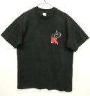画像: 90'S 105.9 KBPI シングルステッチ 両面プリント Tシャツ ブラック USA製 (VINTAGE) 「T-Shirt」 入荷しました。