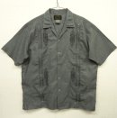 画像: YUCATECA 半袖 キューバシャツ 後染め ブラック (VINTAGE) 「S/S Shirt」 入荷しました。