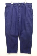 画像: 60'S フランス軍 プリーツ入り ワークパンツ BLUE (VINTAGE) 「Bottoms」 入荷しました。