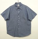 画像: 60'S BIG YANK コットン100% 耳付きシャンブレーシャツ USA製 (VINTAGE) 「S/S Shirt」 入荷しました。