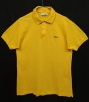 画像: 80'S CHEMISE LACOSTE ポロシャツ イエロー フランス製 (VINTAGE) 「S/S Polo」 入荷しました。