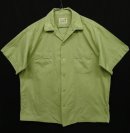 画像: 60'S AMCREST 半袖 オープンカラーシャツ ライトグリーン 日本製 (VINTAGE) 「S/S Shirt」 入荷しました。