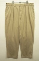 画像: 90'S RALPH LAUREN "ANDREW PANT" ツープリーツ チノパンツ BEIGE (VINTAGE) 「Bottoms」 入荷しました。