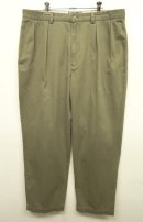 画像: 90'S RALPH LAUREN "ANDREW PANT" ツープリーツ チノパンツ KHAKI (VINTAGE) 「Bottoms」 入荷しました。