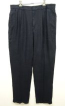 画像: 90'S RALPH LAUREN ツープリーツ リネンパンツ NAVY (VINTAGE) 「Bottoms」 入荷しました。