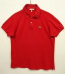 画像: 70'S CHEMISE LACOSTE ポロシャツ レッド フランス製 (VINTAGE) 「S/S Polo」 入荷しました。