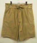 画像: 90'S イタリア軍 プリーツ入り グルカショーツ BEIGE (VINTAGE) 「Shorts」 入荷しました。