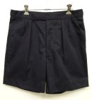 画像: イギリス軍 ROYAL NAVY プリーツ入り ショーツ NAVY (VINTAGE) 「Shorts」 入荷しました。
