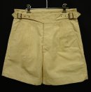 画像: アンティークフレンチリネン使用 プリーツ入り グルカショーツ NATURAL (NEW) 「Shorts」 入荷しました。