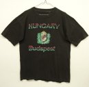 画像: 90'S HUNGARY BUDAPEST シングルステッチ 半袖 Tシャツ ブラック (VINTAGE) 「T-Shirt」 入荷しました。