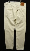 画像: 90'S LEVIS 501 デニム ホワイト USA製 W36L32 (VINTAGE) 「Bottoms」 入荷しました。