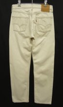 画像: 90'S LEVIS 501 デニム オフホワイト USA製 W30L30 (VINTAGE) 「Bottoms」 入荷しました。