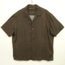 画像: 90'S PERRY ELLIS レーヨン 半袖 オープンカラーシャツ 幾何学柄 (VINTAGE) 「S/S Shirt」 入荷しました。
