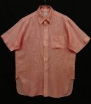 画像: 70'S BROOKS BROTHERS "6ボタン" 半袖 BDシャツ チェック柄 USA製 (VINTAGE) 「S/S Shirt」 入荷しました。