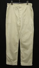 画像: 60'S アメリカ軍 US ARMY "FOODHANDLERS" ミルクパンツ WHITE (VINTAGE) 「Bottoms」 入荷しました。
