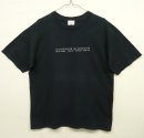 画像: GUGGENHEIM MUSEUM ロゴ刺繍 半袖 Tシャツ ブラック USA製 (VINTAGE) 「T-Shirt」 入荷しました。