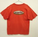 画像: 90'S PATAGONIA 黒タグ バックプリント オーバルロゴ 半袖Tシャツ USA製 (VINTAGE) 「T-Shirt」 入荷しました。