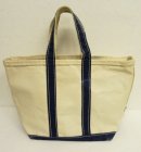 画像: 70'S LL Bean 2色タグ キャンバス トートバッグ ネイビー/オフホワイト USA製 (VINTAGE) 「Bag」 入荷しました。