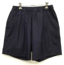 画像: CEASTERS ドローコード付き ツープリーツ イージーショーツ NAVY ポルトガル製 (NEW) 「Shorts」 入荷しました。