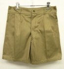 画像: 70'S イタリア軍 A.M.I. コットン100% ボタンフライ プリーツ入り チノショーツ BEIGE (DEADSTOCK) 「Shorts」 入荷しました。