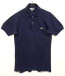 画像: 70'S CHEMISE LACOSTE ポロシャツ ネイビー フランス製 (VINTAGE) 「S/S Polo」 入荷しました。