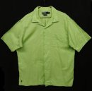 画像: 90'S RALPH LAUREN "CALDWELL" コットン 半袖 オープンカラーシャツ キミドリ (VINTAGE) 「S/S Shirt」 入荷しました。
