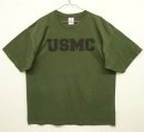 画像: アメリカ軍 USMC 半袖 Tシャツ オリーブ USA製 (VINTAGE) 「T-Shirt」 入荷しました。