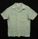 画像: 60'S UNKNOWN 半袖 オープンカラーシャツ ストライプ (VINTAGE) 「S/S Shirt」 入荷しました。