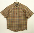 画像: 90'S RRL 三ツ星タグ 半袖 プルオーバーシャツ チェック柄 (VINTAGE) 「S/S Shirt」 入荷しました。