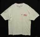 画像: BOSCH シングルステッチ 半袖 Tシャツ ホワイト (VINTAGE) 「T-Shirt」 入荷しました。