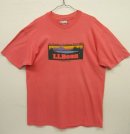 画像: 80'S LL Bean シングルステッチ 半袖 Tシャツ コーラル USA製 (VINTAGE) 「T-Shirt」 入荷しました。