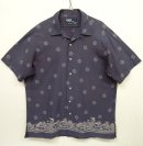 画像: 90'S RALPH LAUREN "VINTAGE CAMP" コットン 半袖 オープンカラーシャツ ネイビー (VINTAGE) 「S/S Shirt」 入荷しました。