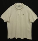 画像: 80'S CHEMISE LACOSTE ポロシャツ ホワイト フランス製 (VINTAGE) 「S/S Polo」 入荷しました。