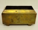 画像: ブラス製 脚付き 箱型トレー (VINTAGE) 「Antique Goods」 入荷しました。