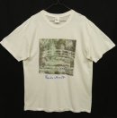 画像: 00'S CLAUDE MONET "睡蓮の池" 半袖 Tシャツ ホワイト (VINTAGE) 「T-Shirt」 入荷しました。