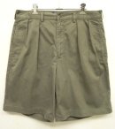画像: 90'S RALPH LAUREN "TYLER SHORT" ツープリーツ チノショーツ カーキ (VINTAGE) 「Shorts」 入荷しました。