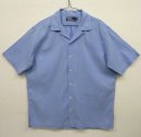 画像: 90'S RALPH LAUREN リネン/コットン 半袖 オープンカラーシャツ サックスブルー (VINTAGE) 「S/S Shirt」 入荷しました。