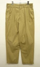 画像: BILLS KHAKIS "M1P" ツープリーツ チノパンツ ベージュ USA製 (USED) 「Bottoms」 入荷しました。