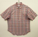 画像: 80'S SERO マドラスチェック 半袖 プルオーバー BDシャツ USA製 (VINTAGE) 「S/S Shirt」 入荷しました。