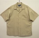 画像: 90'S RALPH LAUREN "CALDWELL" シルク/コットン 半袖 オープンカラーシャツ ベージュ (VINTAGE) 「S/S Shirt」 入荷しました。