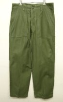 画像: 60'S アメリカ軍 US ARMY "OG107" コットンサテン ベイカーパンツ W34L31 (VINTAGE) 「Bottoms」 入荷しました。
