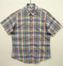 画像: 70'S LL Bean TM表記タグ マドラスチェック 半袖 BDシャツ (VINTAGE) 「S/S Shirt」 入荷しました。