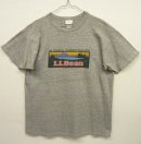 画像: 80'S LL Bean シングルステッチ 88/12 半袖 Tシャツ ヘザーグレー USA製 (VINTAGE) 「T-Shirt」 入荷しました。