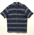 画像: PATAGONIA 半袖 ボックスシャツ インディゴ/ホワイト チェック柄 (USED) 「S/S Shirt」 入荷しました。