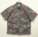 画像: 90'S REYN SPOONER コットン アロハシャツ ブラックベース ハワイ製 (VINTAGE) 「S/S Shirt」 入荷しました。