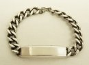 画像: IDプレート チェーンブレスレット シルバー (VINTAGE) 「Accessorie」 入荷しました。
