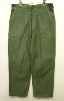 画像: 70'S アメリカ軍 US ARMY "OG107" コットンサテン ベイカーパンツ W34L31 (VINTAGE) 「Bottoms」 入荷しました。