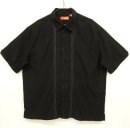 画像: CHISPA フロントライン刺繍 半袖 シャツ ブラック (VINTAGE) 「S/S Shirt」 入荷しました。