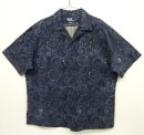 画像: 90'S RALPH LAUREN "CALDWELL" リネン/コットン 半袖 オープンカラーシャツ インディゴ (VINTAGE) 「S/S Shirt」 入荷しました。